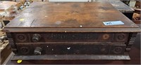 ANTIQUE 2 DRAWER SPOOL CABINET