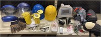 Helmets, 3-in-1 Plug Lockout, Safety Glasses,