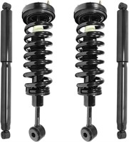 Front and Rear 4 Wheel Complete Strut Assembly