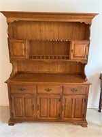 Solid Wood Kitchen Hutch