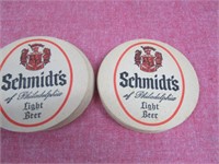 Older Schmidits Light Beer Paper Coasters