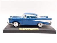 1957 Chevrolet Bel Air Metal Model on Stand 8.5"