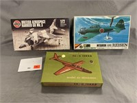 (3) Model Airplane Kits