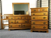 3 pc. Early American Bedroom Set