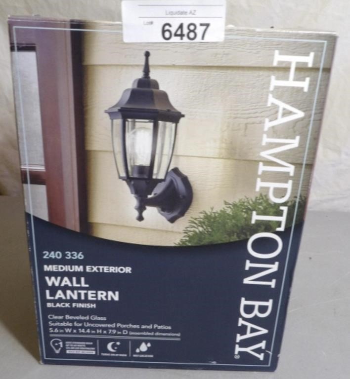 Hampton Bay Wall Lantern 240336