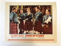 Tunes of Glory original 1960 vintage lobby card