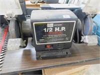Craftsman 1/2hp dual whl bench grinder
