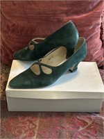 Bandolino Green Suede Shoes