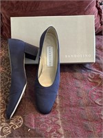 Bandolino Navy Ariana Silk Shoes