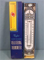 NOS Taylor Min Max Registering Thermometer