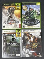 (AK) Xbox Games Including Halo Combat Evolved,