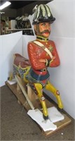 English wood centaur carousel figure. Original