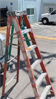 6 FT FIBERGLASS A FRAME LADDER