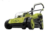 Sunjoe cordless lawn mower