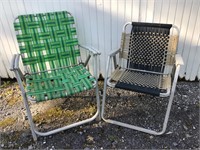 Vintage Aluminum Lawn Chair Lot