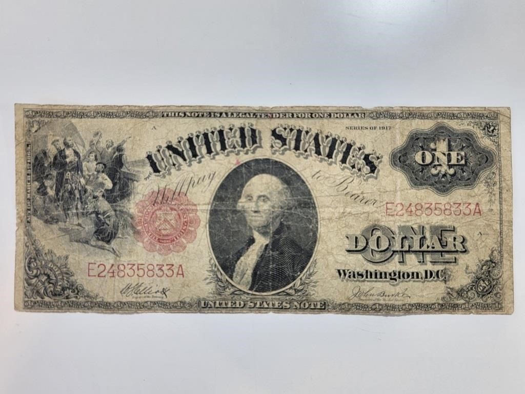 1917 $1 Legal Tender FR-37