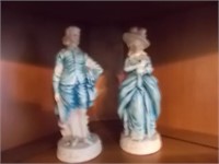 Lady and Gentlemen Figurines