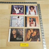 Lot of Whitney Houston CD'