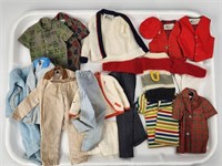ASSORTED LOT OF VINTAGE TAGGED KEN CLOTHING