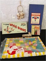Vintage Board Games ‘The 5 Wise Birds’ +++