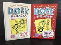 Two Dork Diaries books