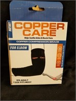 *NEW* Coper Care Compression Brace for Elbow,