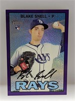 2016 Topps Heritage (Foil) Blake Snell Rookie #705