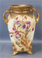 Large Cream Ware Royal Bonn Mantle Vase