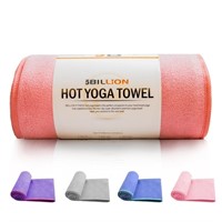 5BILLION FITNESS Hot Yoga Mat Towel 24x72 inch,61