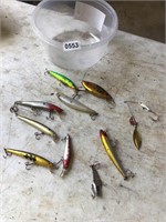 10 lot fishing lures