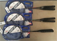 Eastpoint Badminton Racket Set - 3 Sets New