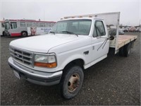 1997 Ford F450 Flatbed Truck