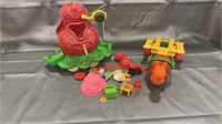 80's Strawberry Shortcake assorted toys