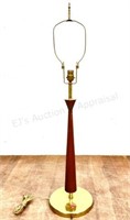 Mid Century Modern Scandinavian Teak Table Lamp
