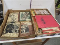 Old scrape books