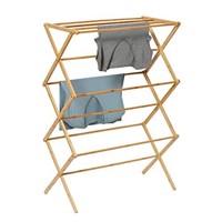 Honey-Can-Do Collapsible Clothes Drying Rack, Bamb