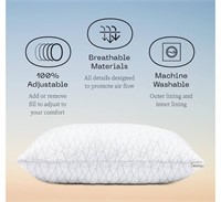 Coop Home Goods Original Adjustable Pillow, Queen