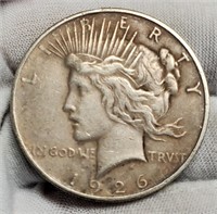 1926-D Peace Silver Dollar