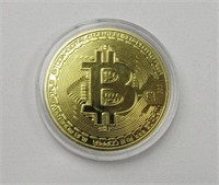 24k Gold Plate BIT Coin