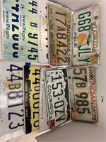 11 License Plates