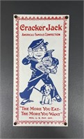 Andi Roonie Ltd. Porcelain Cracker Jack Sign
