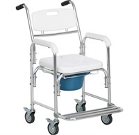$139 Homcom 3in1 shower commode chair