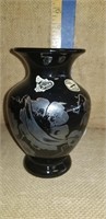 FENTON HAND PAINTED SIGNED VASE