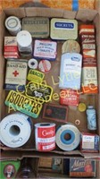 Assorted vintage medical items