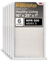 3M FILTRETE CLEAN LIVING BASIC DUST FILTER MPR