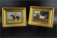 Pair Decorative Equestrian Giclee Prints