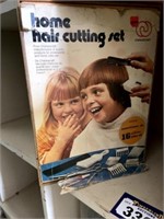 Antique Hair Cutting set in original box