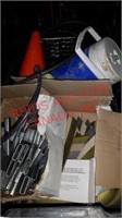 bin of hardware and tools miscellaneous no bin