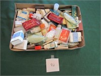 Box of Trial size soap