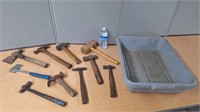 VINTAGE HAMMERS,HATCHETS,MALLETS,AX & MORE